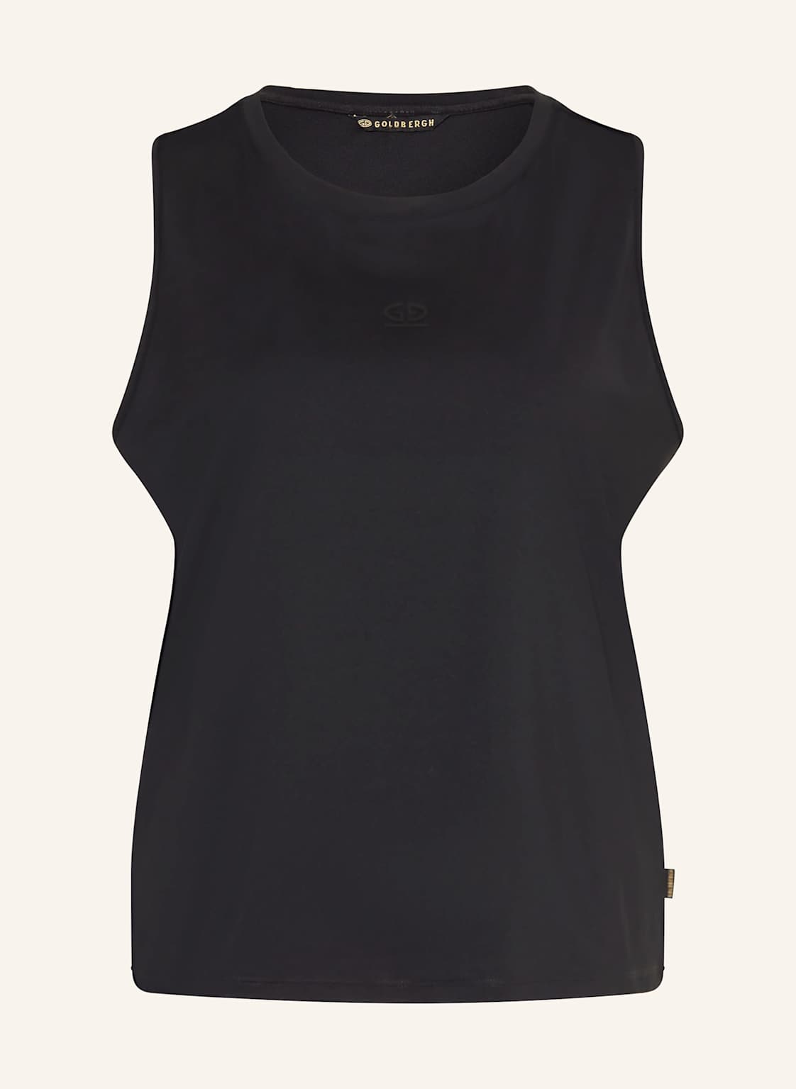 Goldbergh Tanktop Solene schwarz Goldbergh Tanktop Solene schwarz von GOLDBERGH