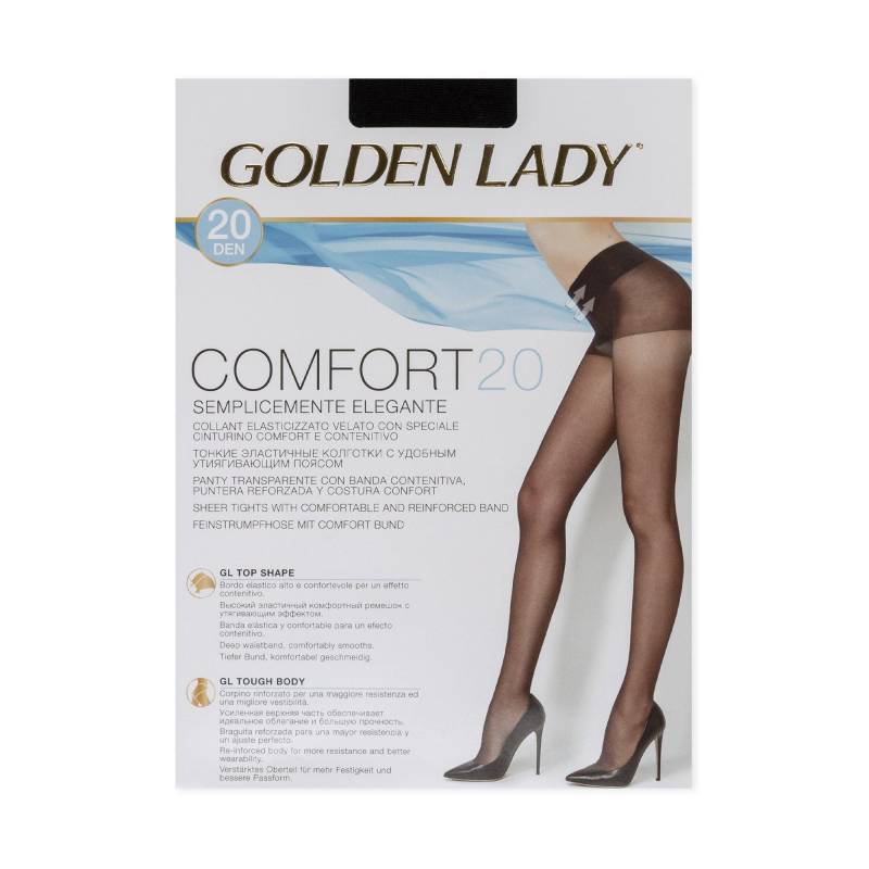 GOLDEN LADY - Strumpfhose, 20 Den, für Damen, Black, Größe XL von GOLDEN LADY