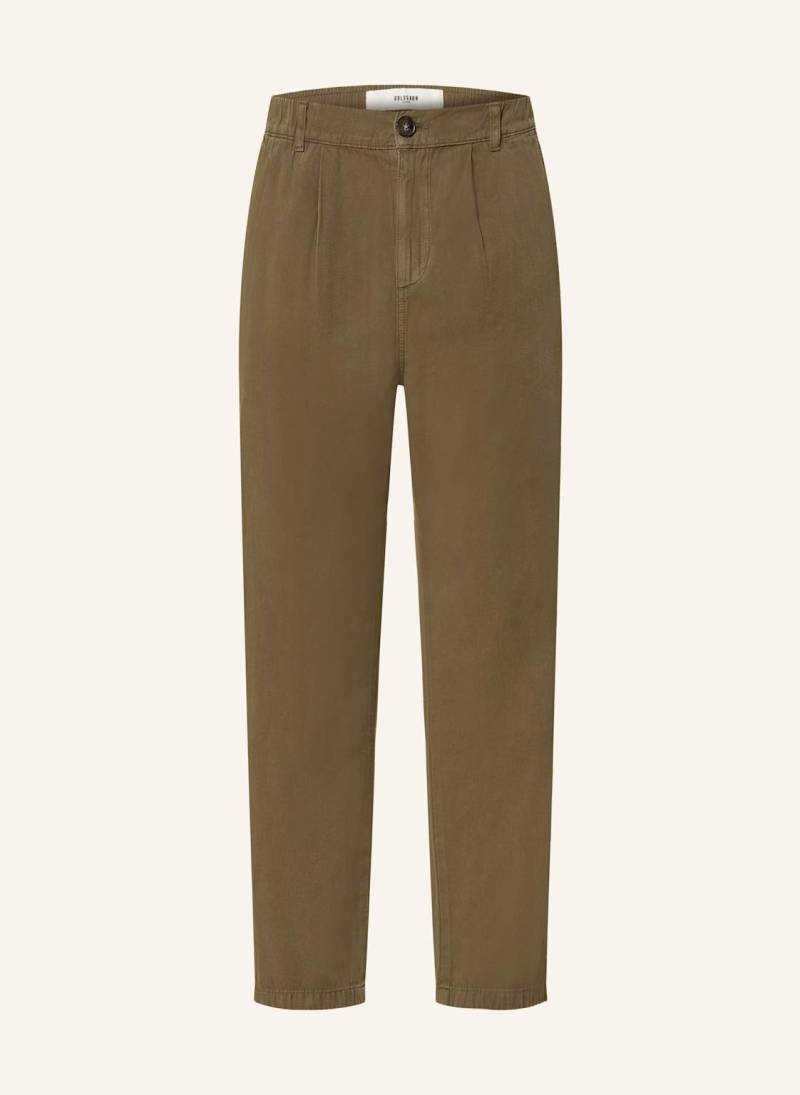 Goldgarn Denim Chino s1 Relaxed Fit gruen von GOLDGARN DENIM