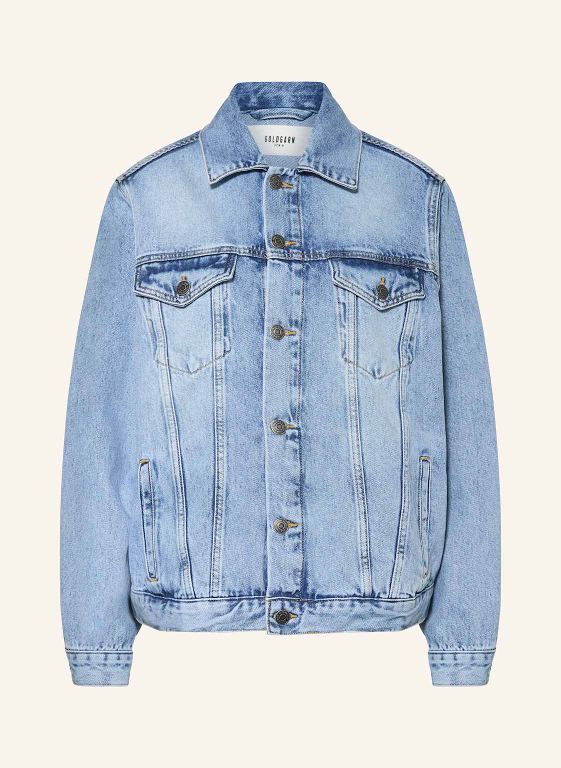 Goldgarn Denim Jeansjacke 68 blau von GOLDGARN DENIM