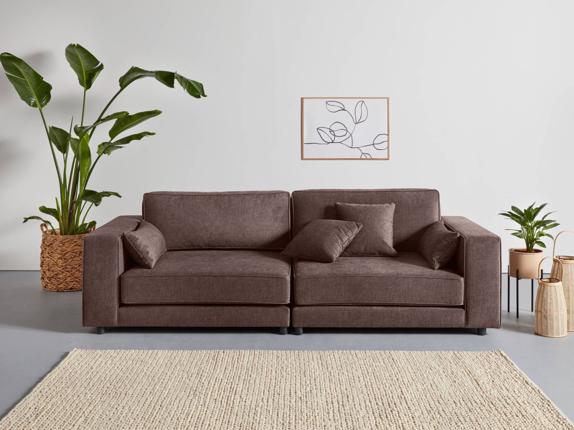 GOODproduct 3-Sitzer »Grenette«, Modulsofa, im Baumwoll-/Leinenmix oder aus recycelten Stoffen von GOODproduct