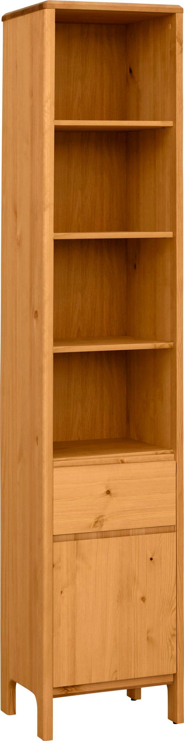 GOODproduct Hochschrank »Jorrick«, Breite 40 cm, Massivholz Kiefer mit Bio Öl/Wachs behandelt von GOODproduct