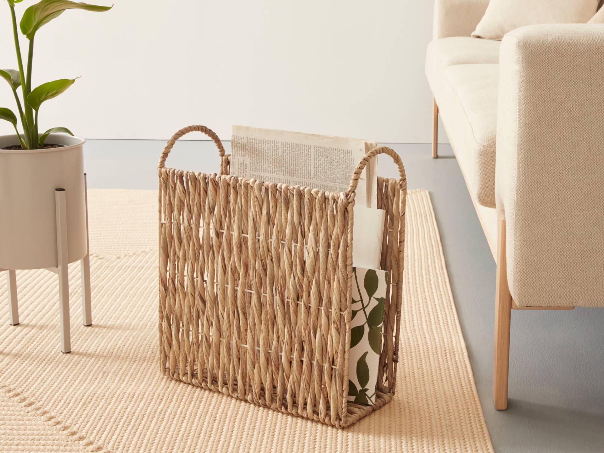 GOODproduct Zeitungsständer »Ivalee«, aus Wasserhyacinthe GOODproduct Zeitungsständer »Ivalee«, aus Wasserhyacinthe von GOODproduct
