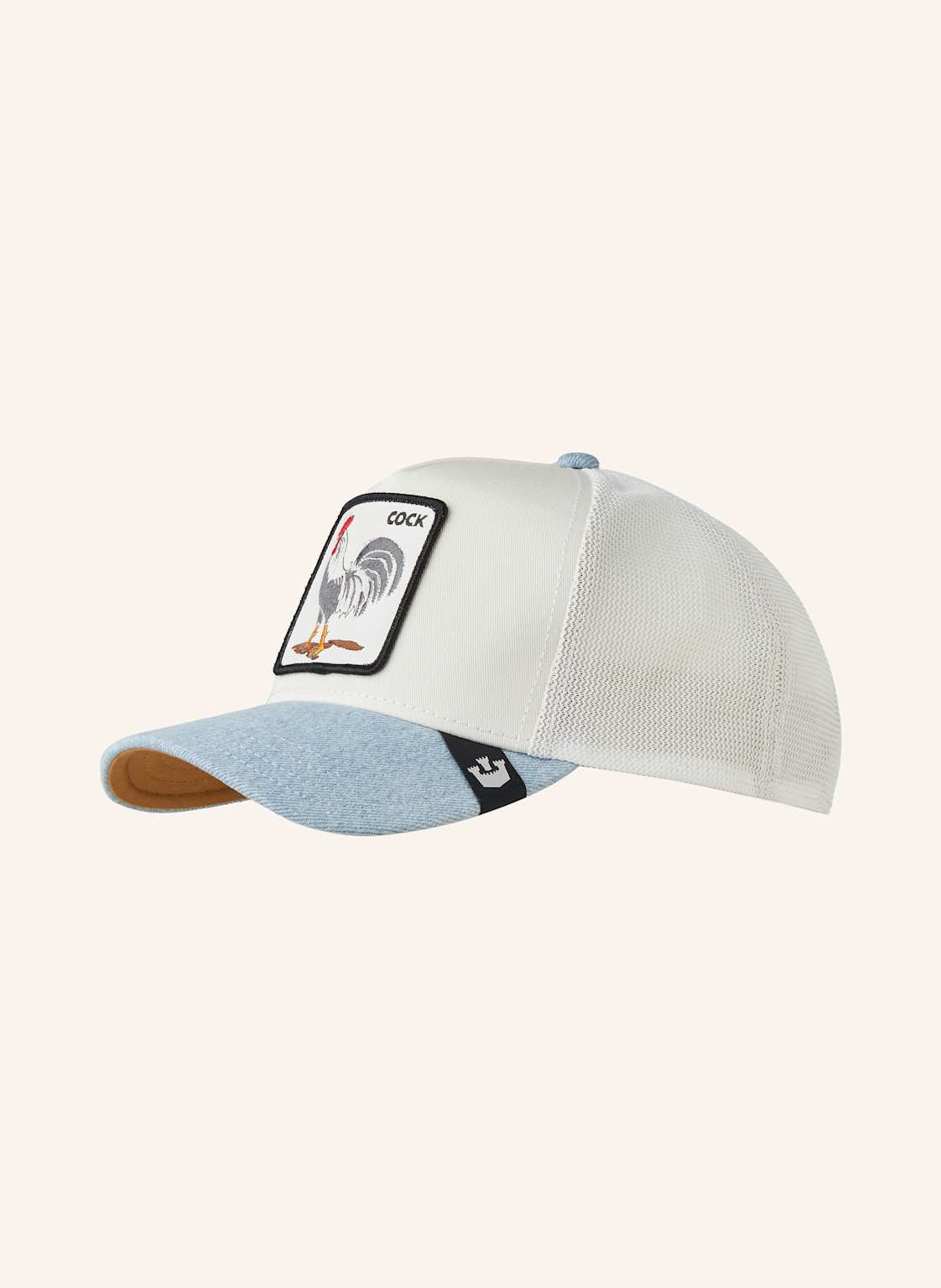 Goorin Bros. Cap Rooster Fan Institution Ball Club weiss