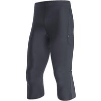 GOREWEAR Herren 3/4 Lauftight Impulse schwarz | L von GOREWEAR