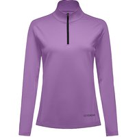 GOREWEAR Damen Laufshirt Everyday 1/4 Zip lila | 34 von GOREWEAR