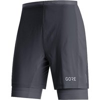 GOREWEAR Herren Laufshort R5 2IN1 schwarz | XL GOREWEAR Herren Laufshort R5 2IN1 schwarz | XL von GOREWEAR