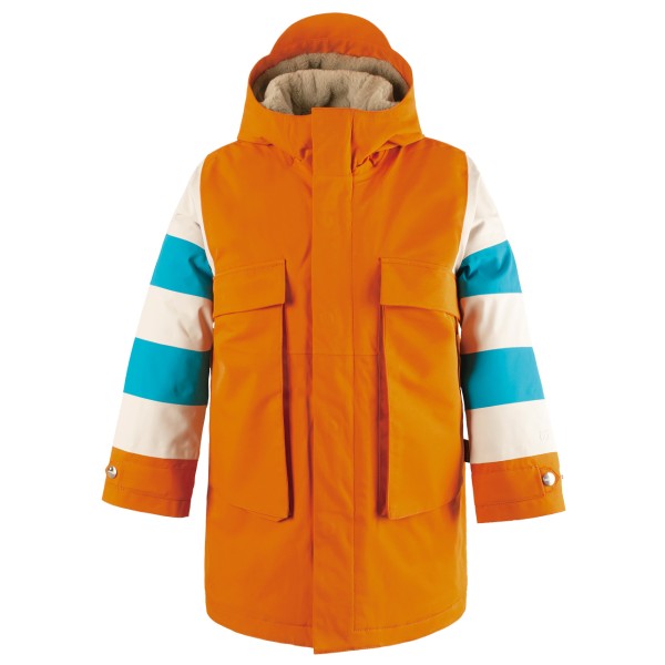 GOSOAKY - Kid's Striped Fox - Winterjacke Gr 110/116 orange von GOSOAKY