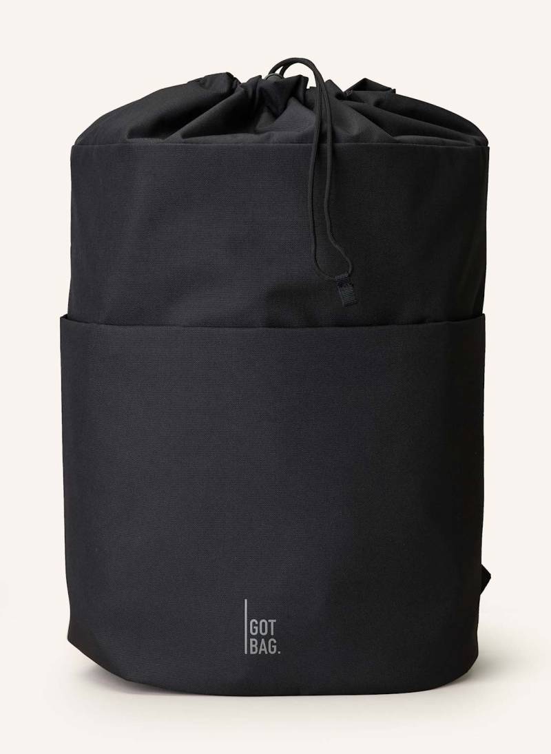 Got Bag Rucksack Barrel Mit Laptop-Fach schwarz von GOT BAG