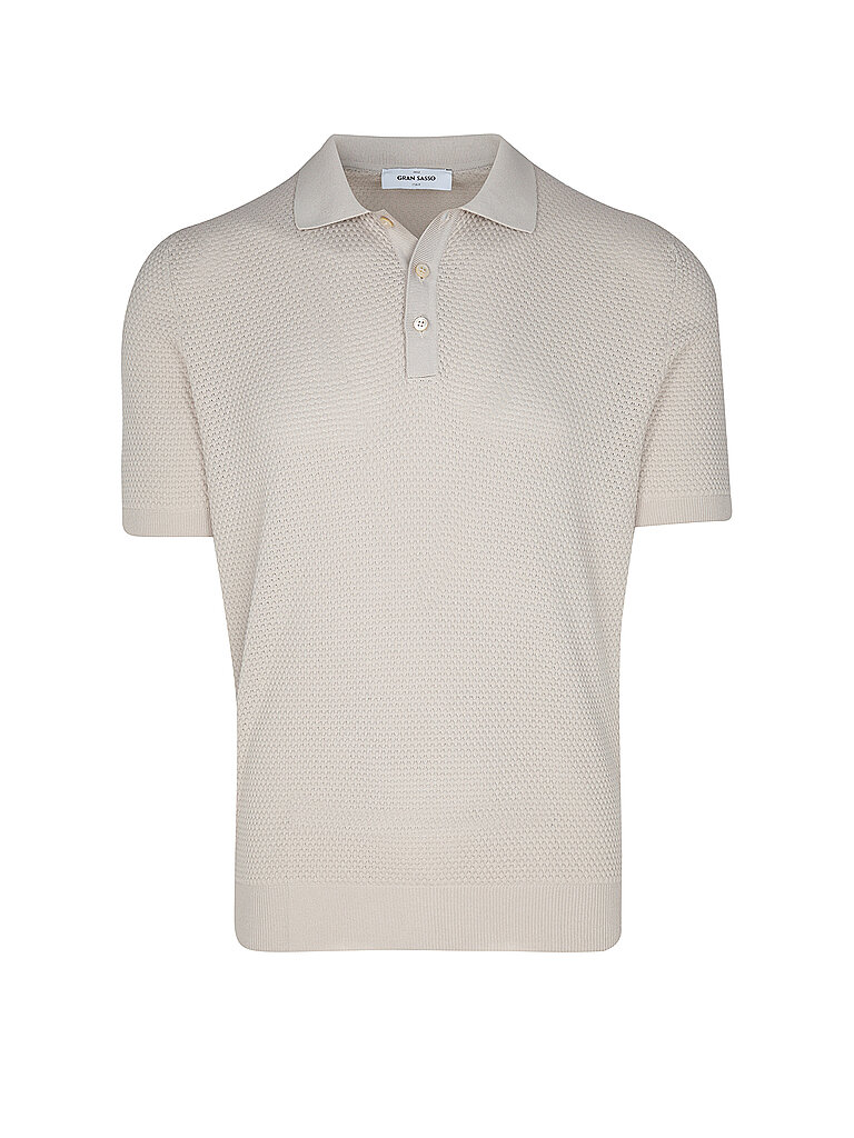 GRAN SASSO Poloshirt beige | 46 von GRAN SASSO