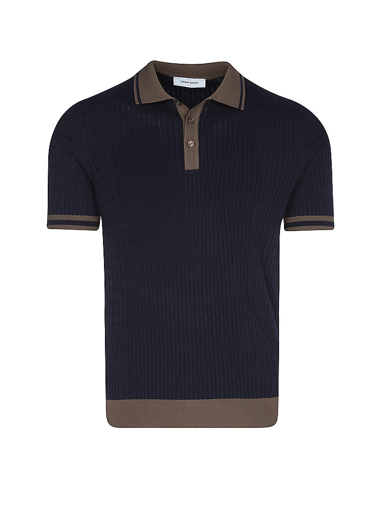 GRAN SASSO Poloshirt  dunkelblau | 46 von GRAN SASSO