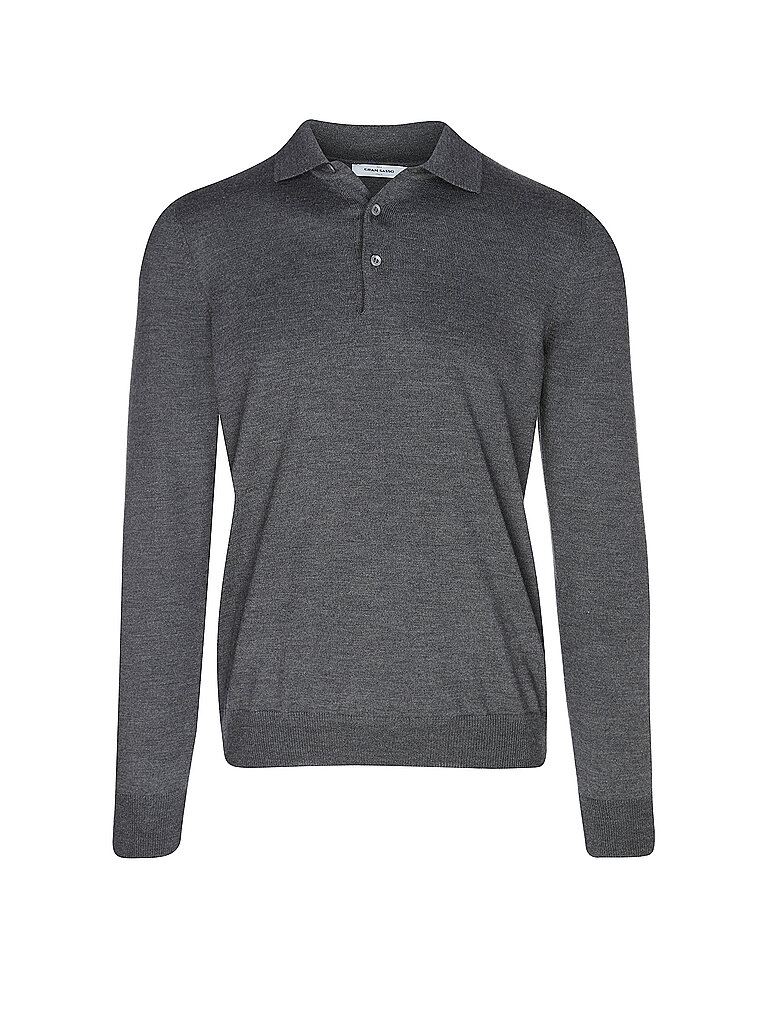 GRAN SASSO Poloshirt  grau | 46 von GRAN SASSO