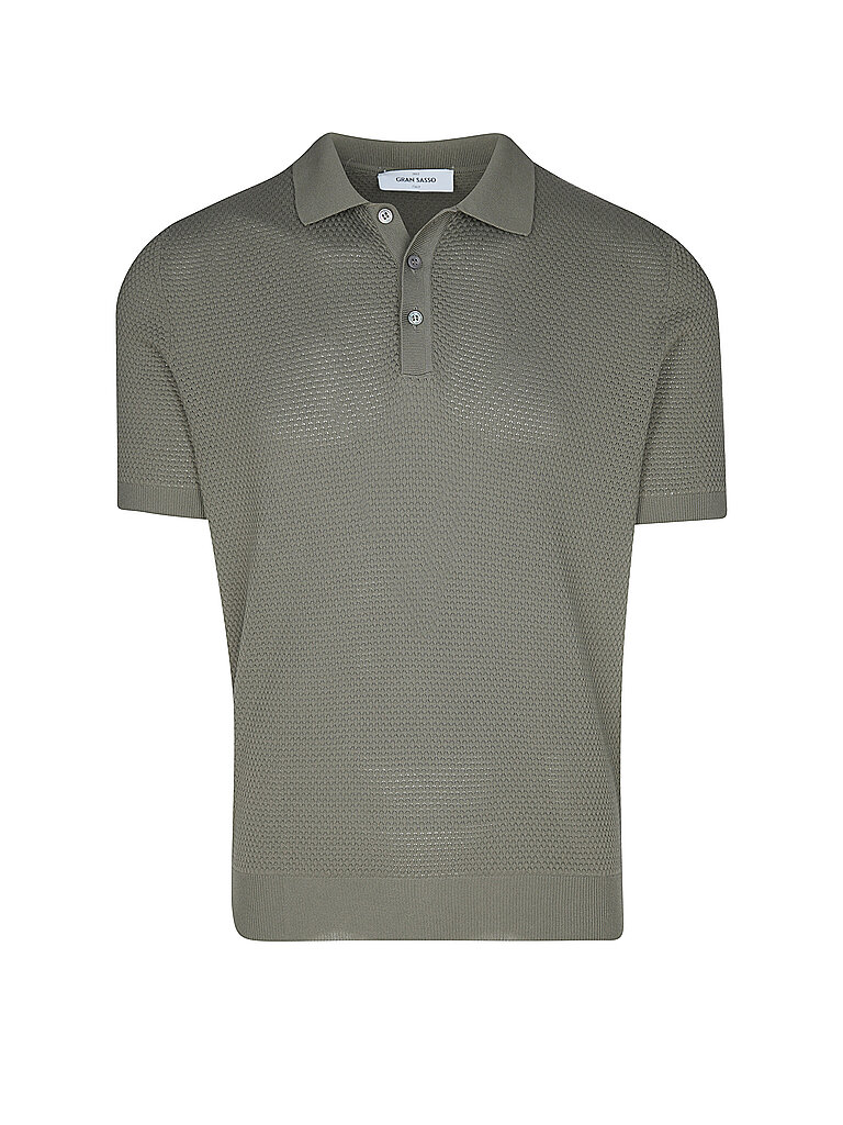 GRAN SASSO Poloshirt olive | 54 von GRAN SASSO