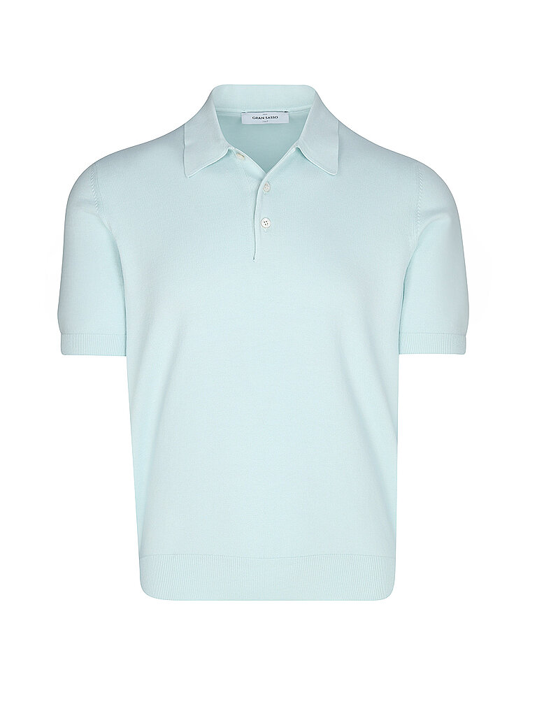 GRAN SASSO Poloshirt  türkis | 50 von GRAN SASSO