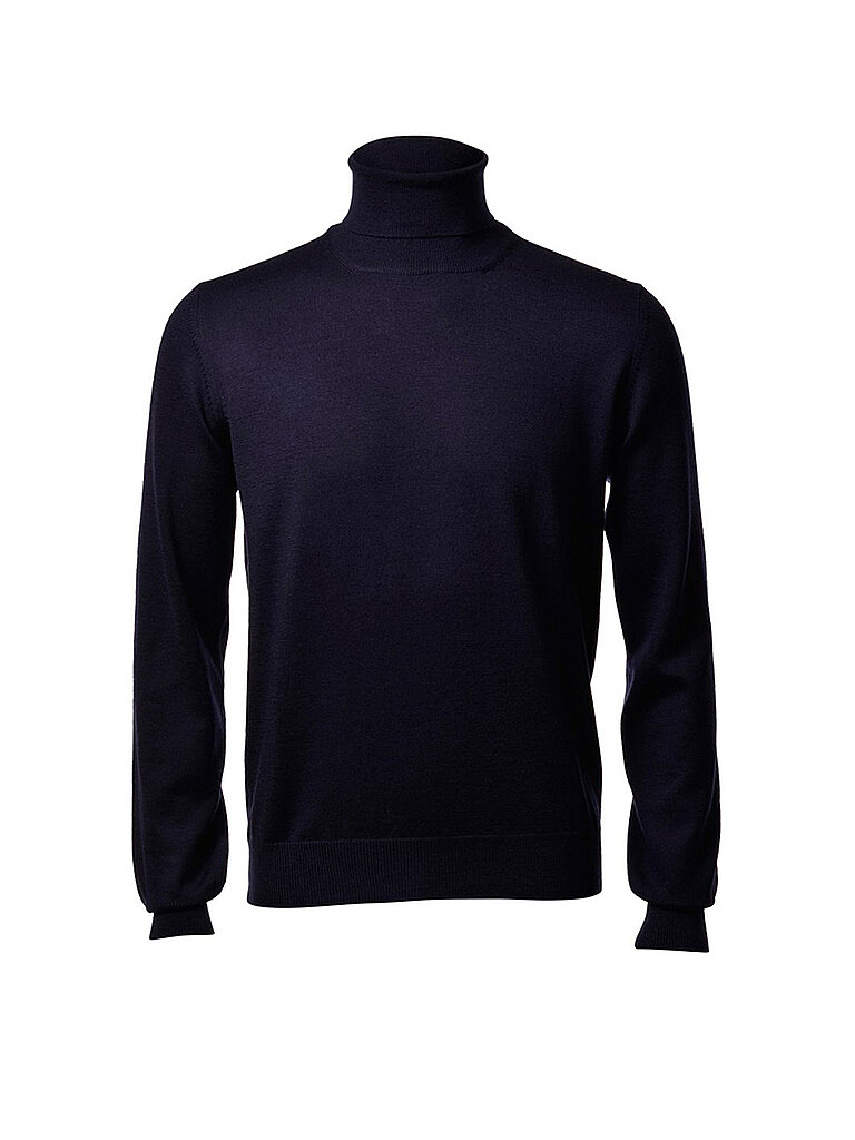 GRAN SASSO Rollkragenpullover blau | 46 von GRAN SASSO