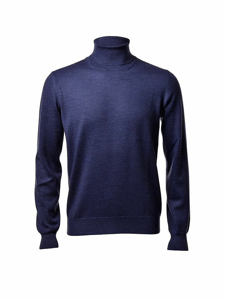 GRAN SASSO Rollkragenpullover blau | 46 von GRAN SASSO