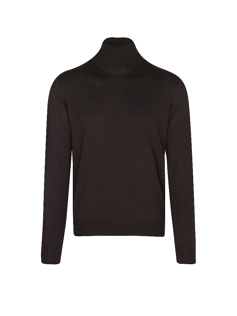 GRAN SASSO Rollkragenpullover braun | 46 von GRAN SASSO