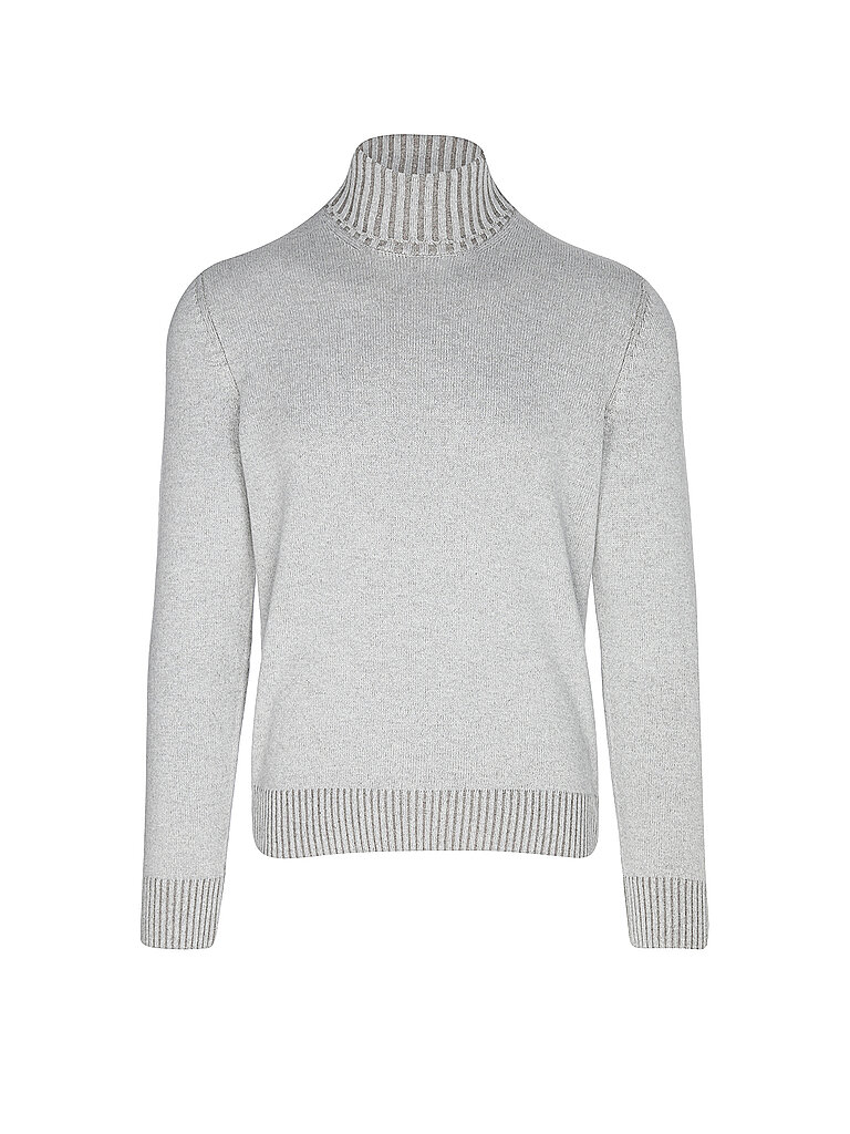 GRAN SASSO Rollkragenpullover grau | 46 von GRAN SASSO