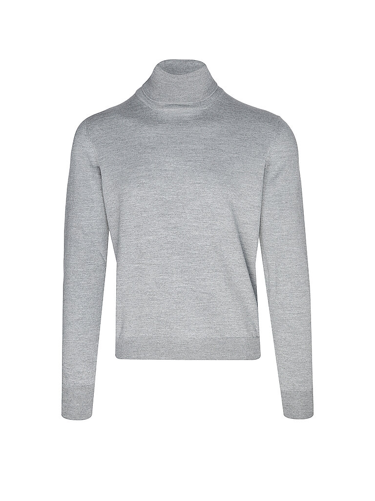 GRAN SASSO Rollkragenpullover grau | 46 von GRAN SASSO