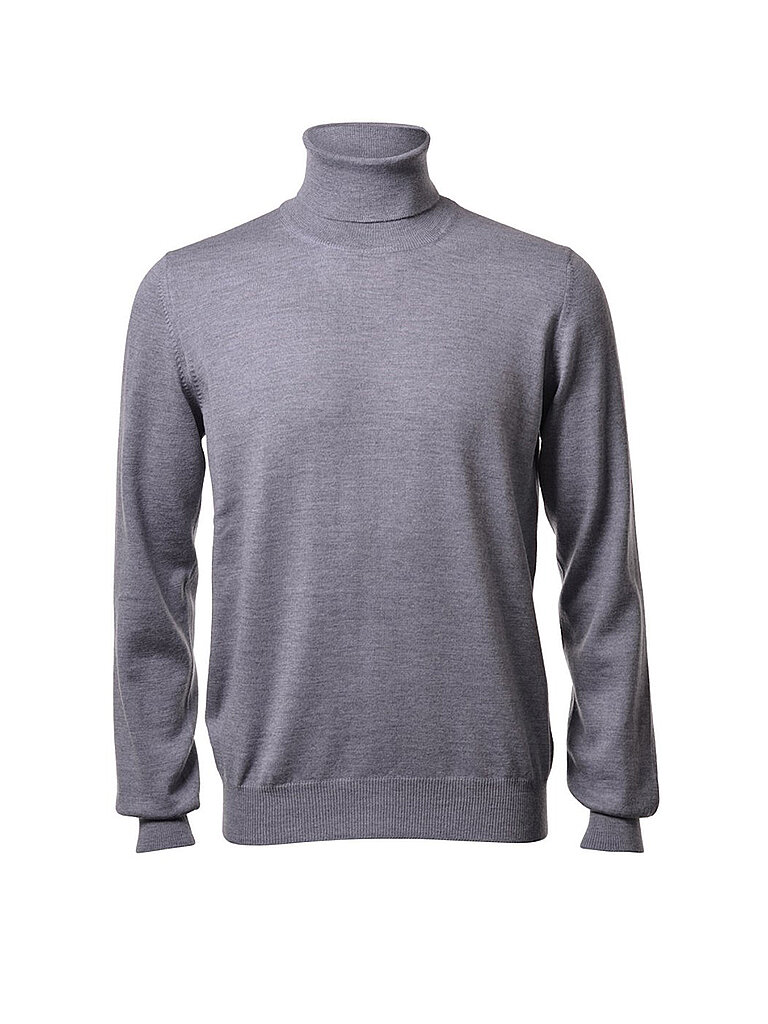 GRAN SASSO Rollkragenpullover grau | 48 von GRAN SASSO