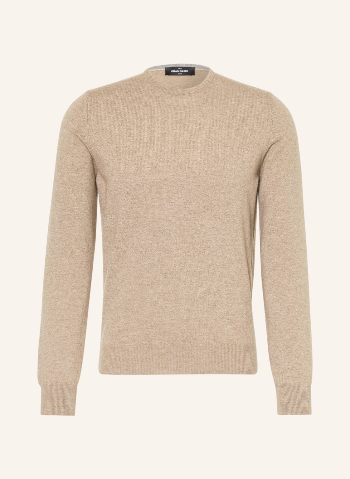 Gran Sasso Cashmere-Pullover beige von GRAN SASSO