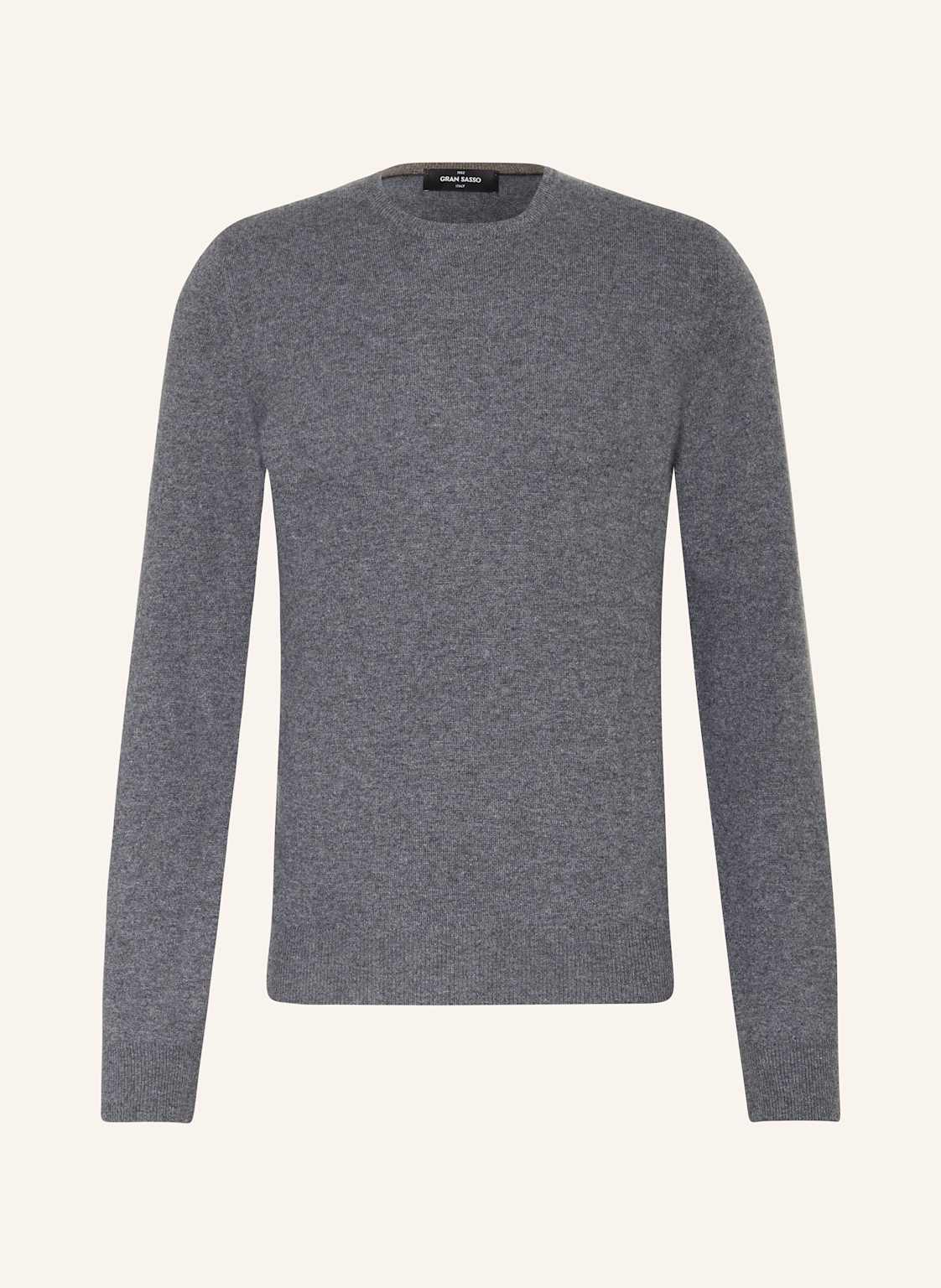 Gran Sasso Cashmere-Pullover grau von GRAN SASSO