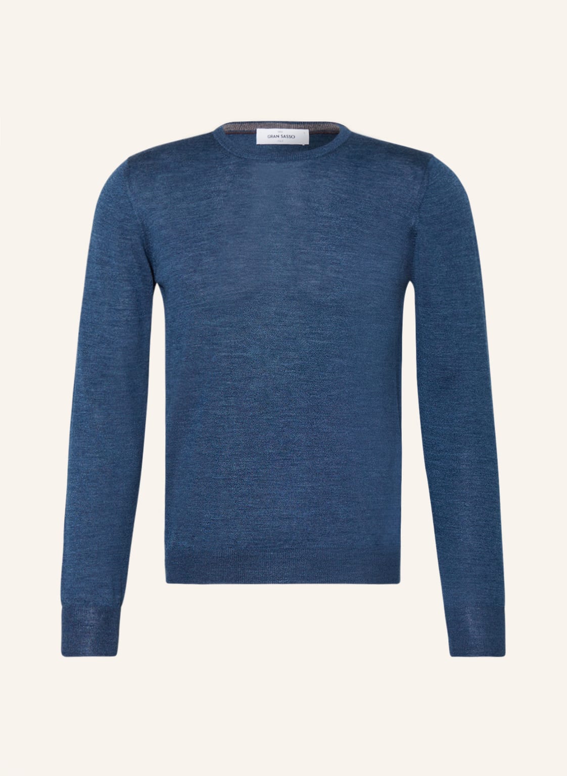 Gran Sasso Pullover Mit Seide blau von GRAN SASSO