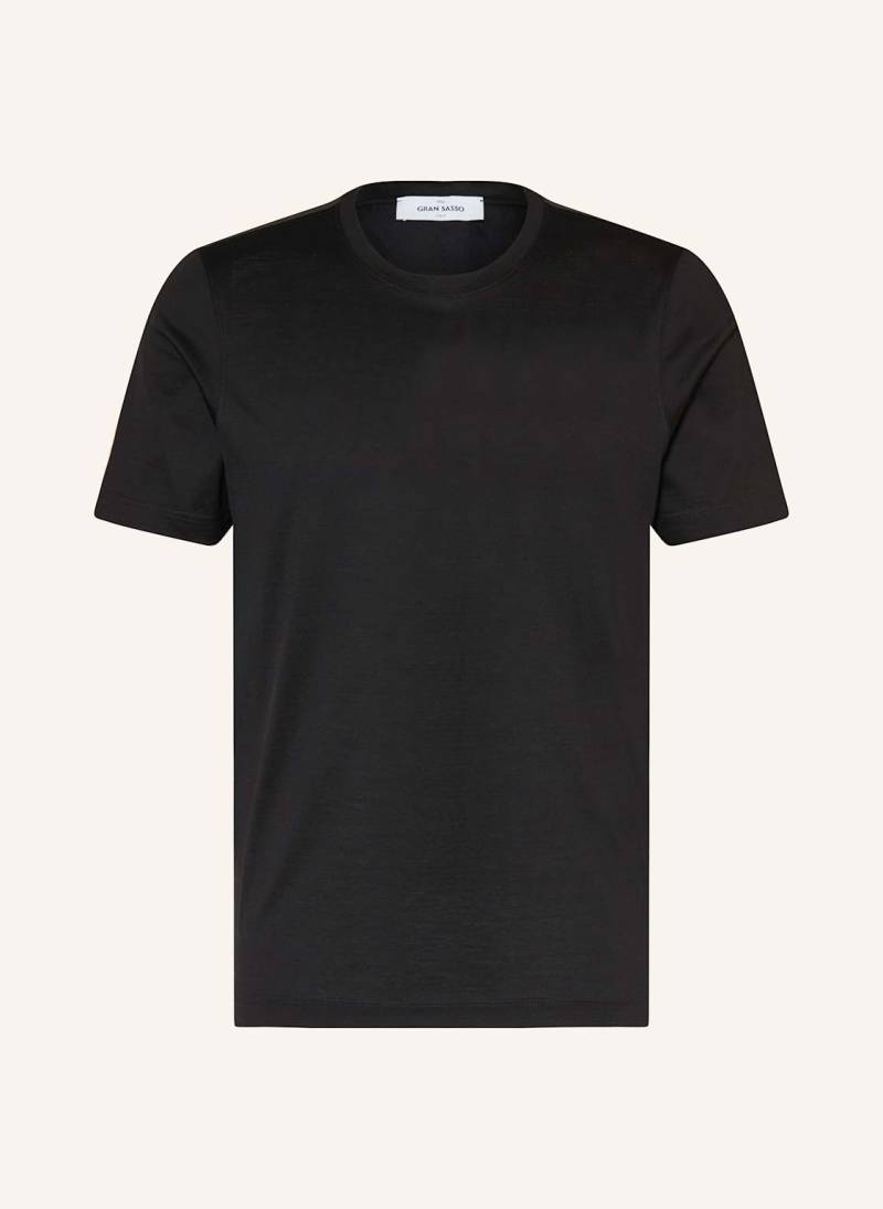 Gran Sasso T-Shirt schwarz von GRAN SASSO