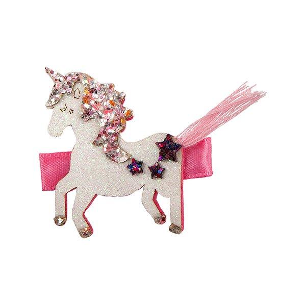 Haarclip Tail Unicorn Mädchen Multicolor von GREAT PRETENDERS