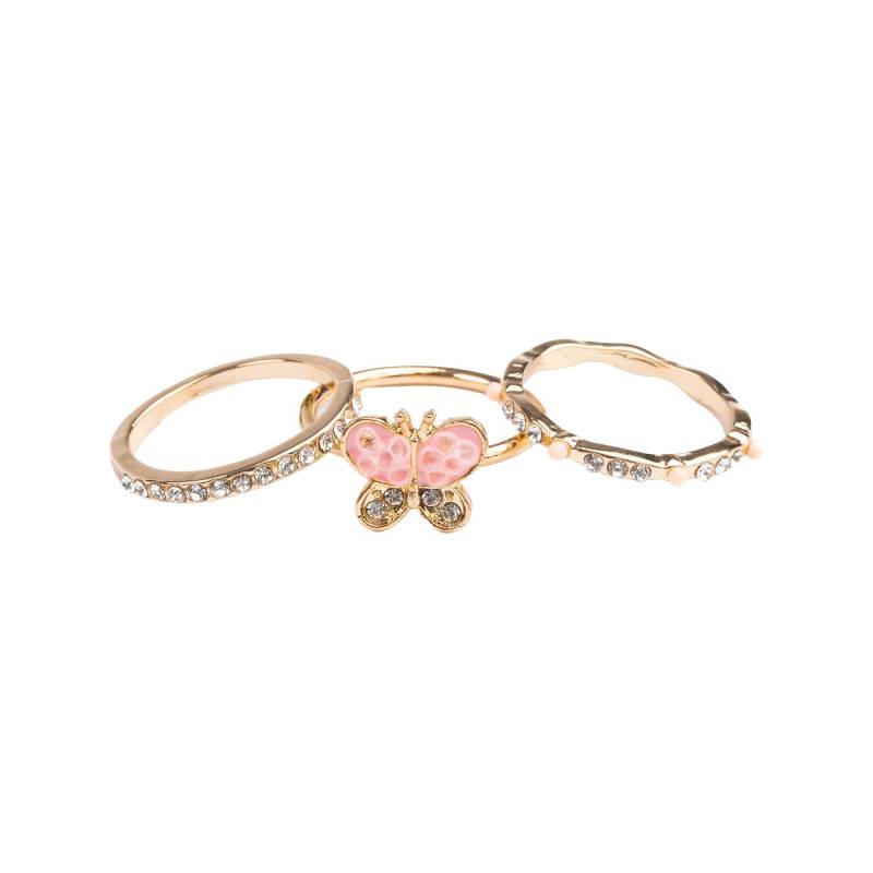 Ring-set Damen Rosa ONE SIZE von GREAT PRETENDERS