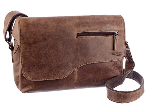 GreenLand Nature Messenger Bag »Montana«, im Vintage Look von GreenLand Nature