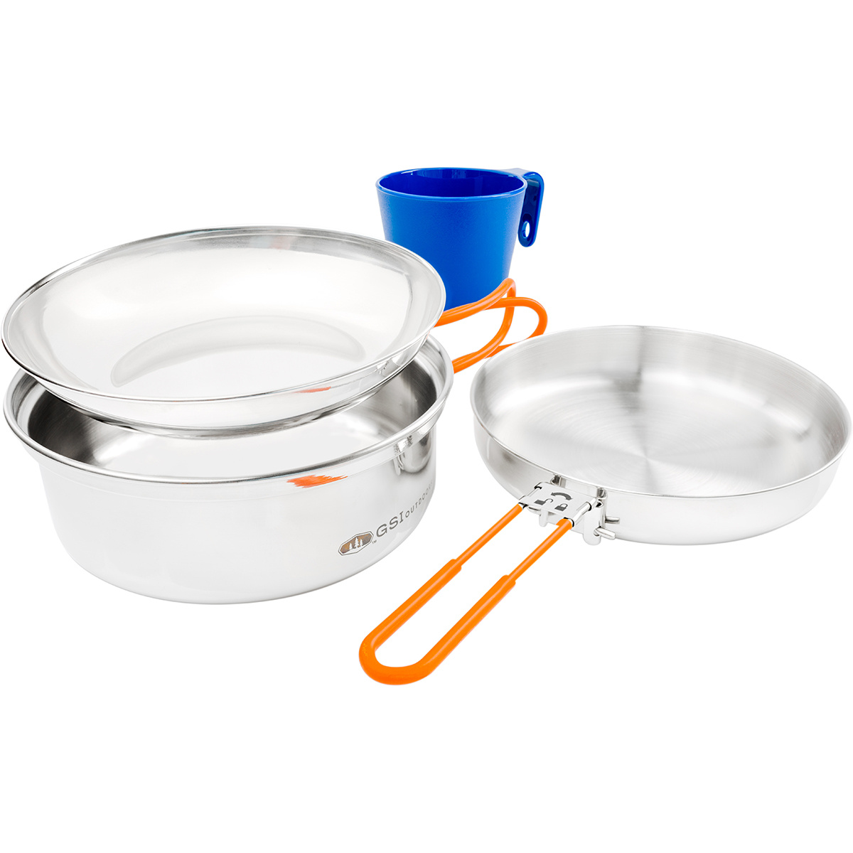 GSI Glacier Stainless 1 Person Kochset