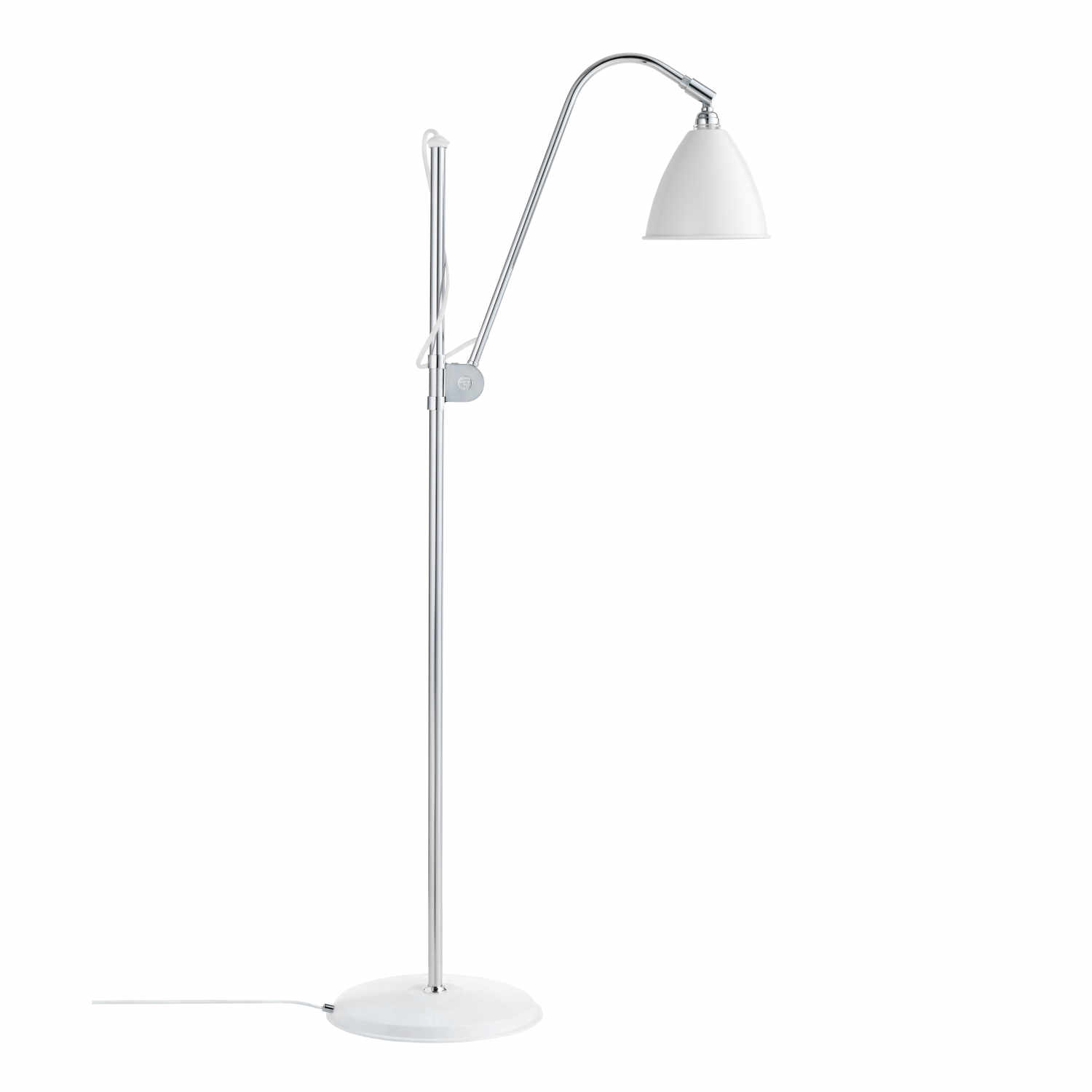 BL3 Floor Lamp Stehleuchte, Farbe soft white semi matt, Lampenschirm d. 16 cm BL3 Floor Lamp Stehleuchte, Farbe soft white semi matt, Lampenschirm d. 16 cm von GUBI