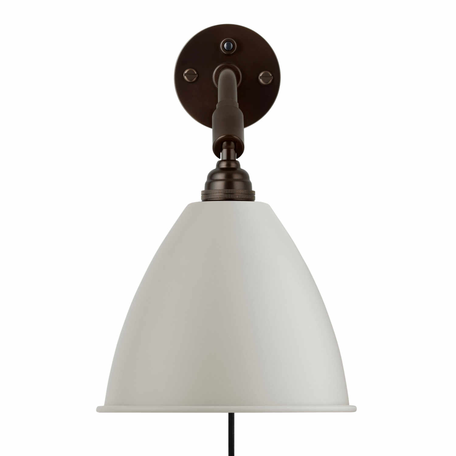 BL7 Wall Black Lamp Wandleuchte, Farbe classic white semi matt von GUBI