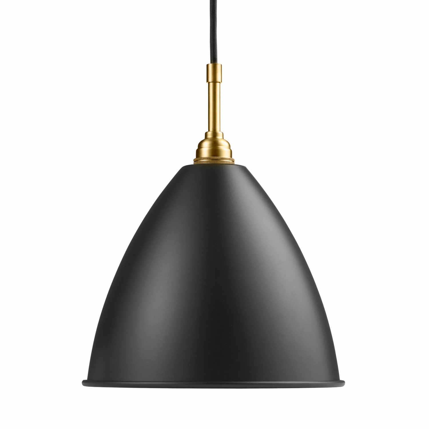 BL9 Pendant Lamp Pendelleuchte, Lampenschirm d. 21 cm, Farbe shiny brass von GUBI