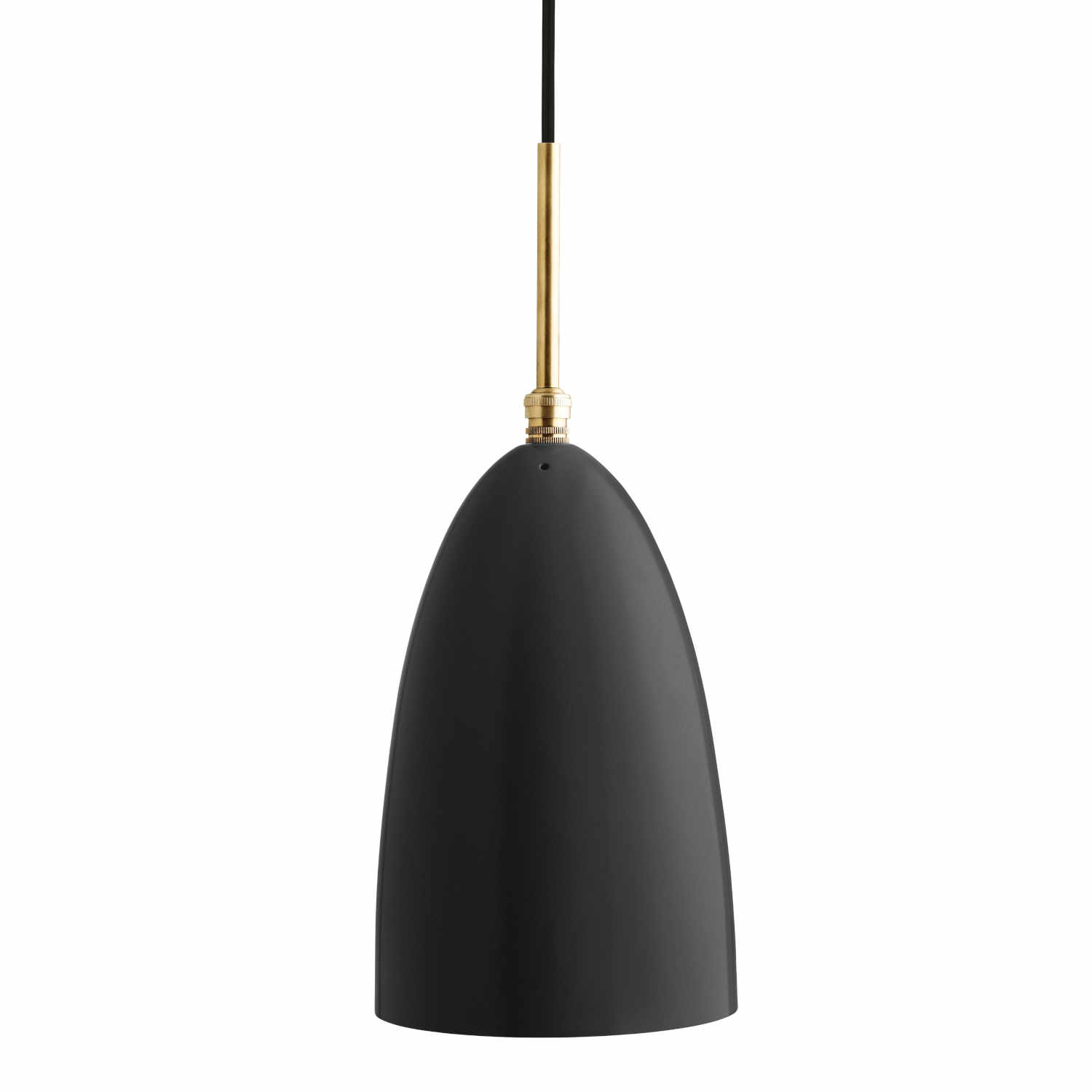 Gräshoppa Pendant Lamp Pendelleuchte, Farbe black semi matt Gräshoppa Pendant Lamp Pendelleuchte, Farbe black semi matt von GUBI