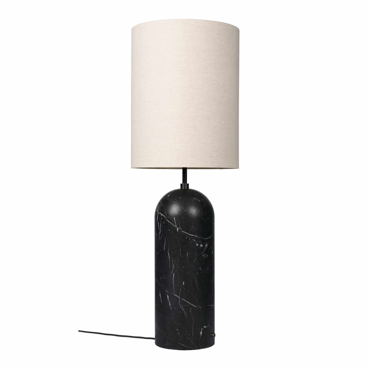 Gravity Canvas Floor Lamp XL High Bodenleuchte, Ausführung black marquina marble Gravity Canvas Floor Lamp XL High Bodenleuchte, Ausführung black marquina marble von GUBI