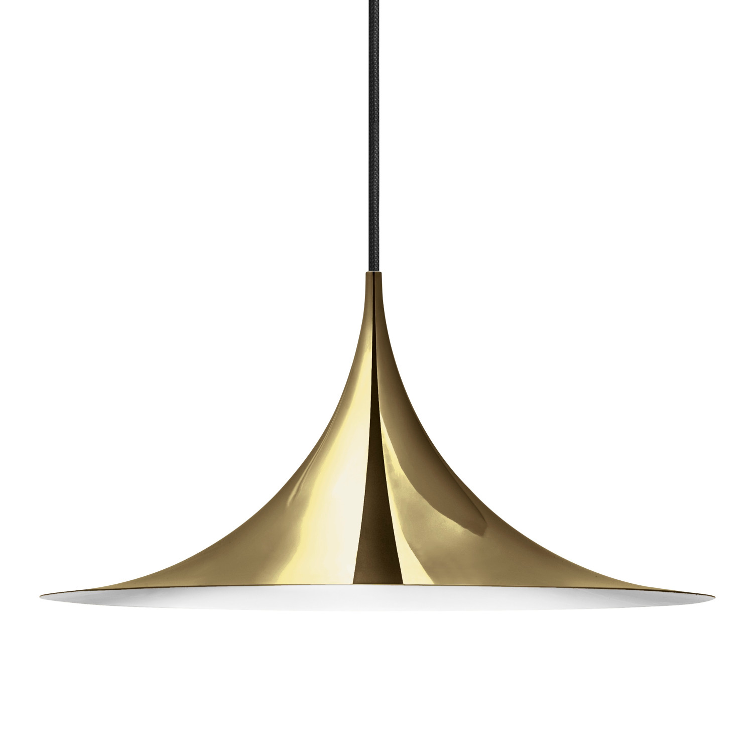 Semi Pendant Metal Pendelleuchte, Grösse ø 30 cm, Ausführung polished brass Semi Pendant Metal Pendelleuchte, Grösse ø 30 cm, Ausführung polished brass von GUBI