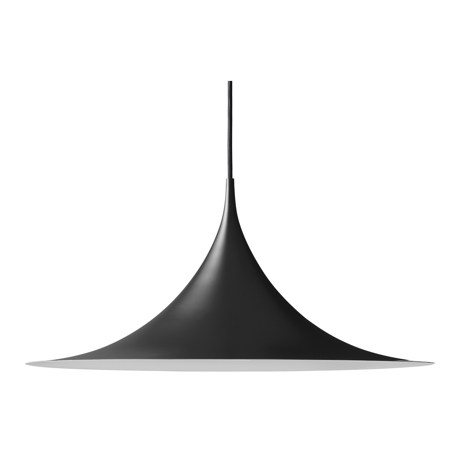 Semi Pendant Pendelleuchte, Grösse ø 30 cm, Farbe black semi matt Semi Pendant Pendelleuchte, Grösse ø 30 cm, Farbe black semi matt von GUBI