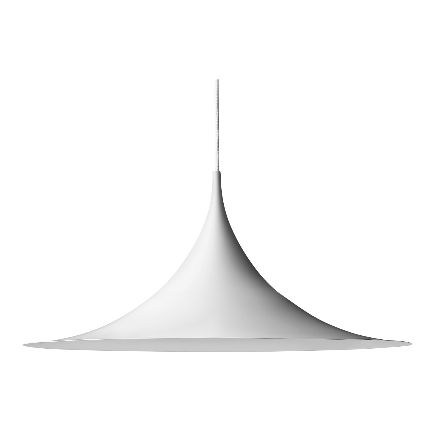 Semi Pendant Pendelleuchte, Grösse ø 90 cm, Farbe white semi matt Semi Pendant Pendelleuchte, Grösse ø 90 cm, Farbe white semi matt von GUBI