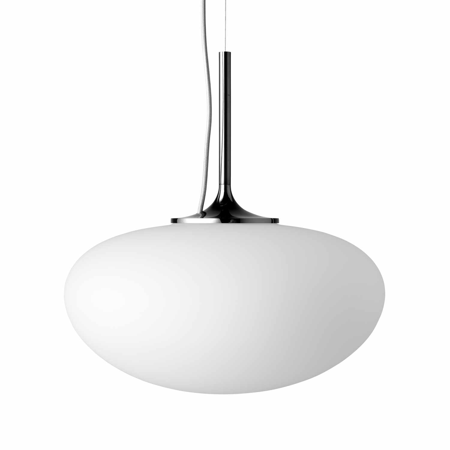 Stemlite Pendant Pendelleuchte, Farbe black chrome von GUBI