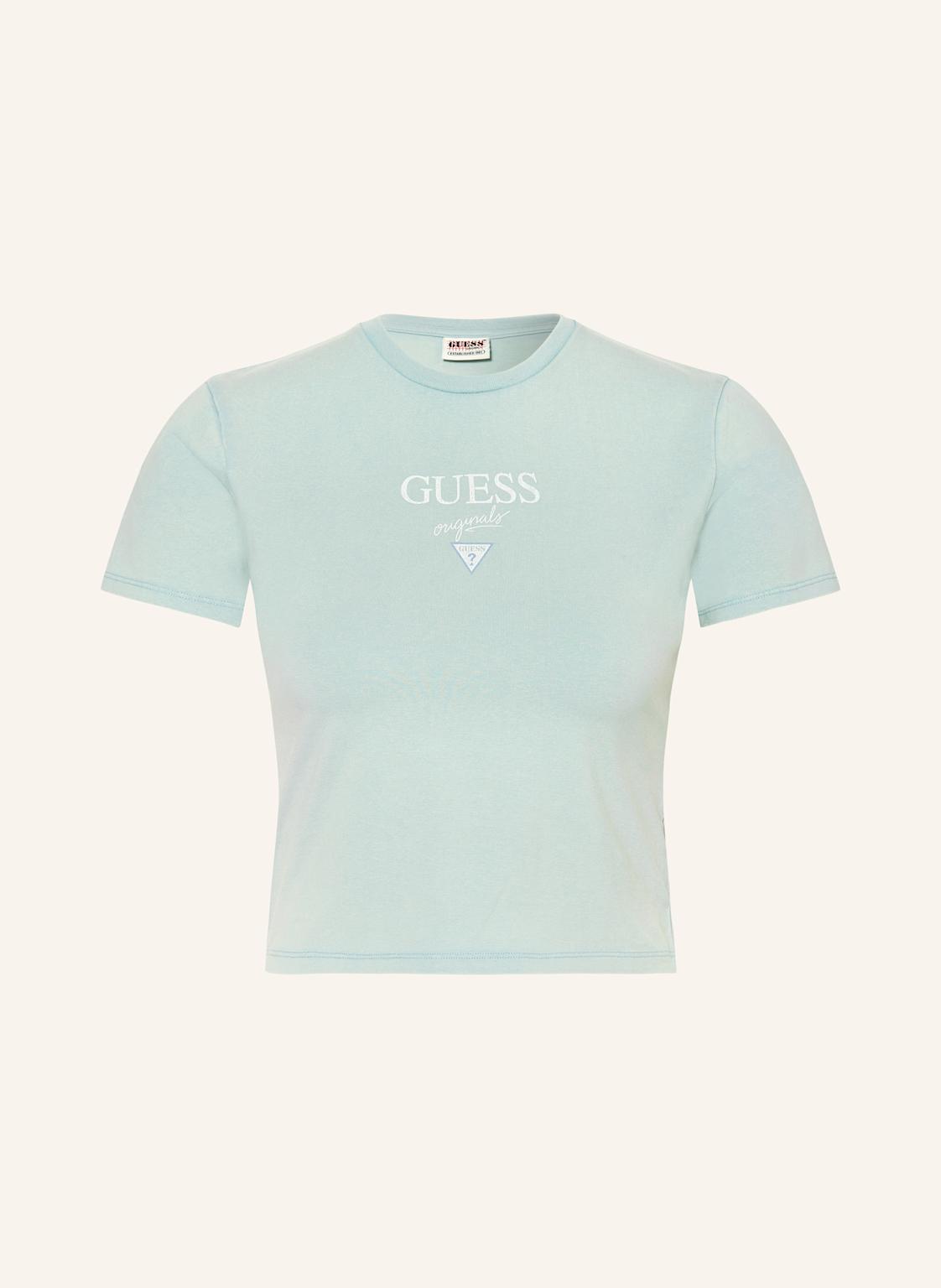 Guess Jeans Cropped-Shirt Go Vintage Baker gruen von GUESS JEANS