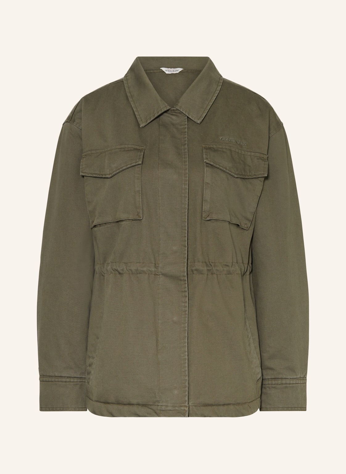 Guess Jeans Fieldjacket gruen Guess Jeans Fieldjacket gruen von GUESS JEANS