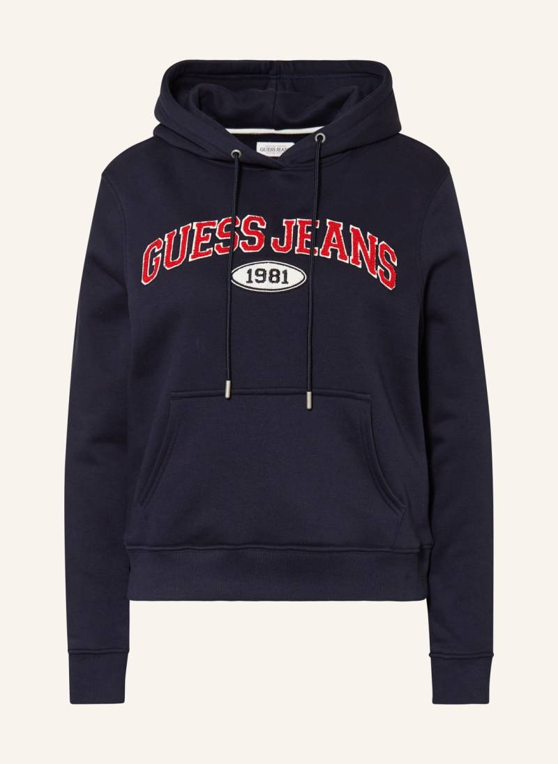 Guess Jeans Hoodie blau von GUESS JEANS