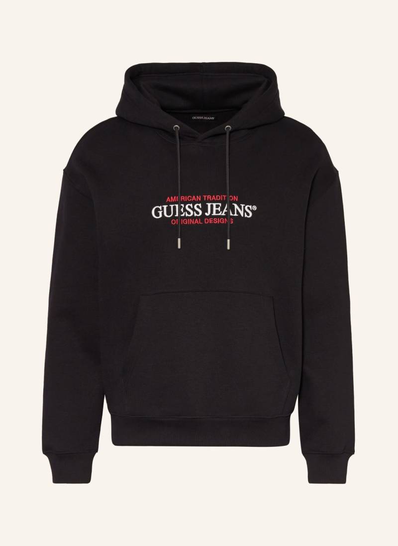 Guess Jeans Hoodie schwarz von GUESS JEANS