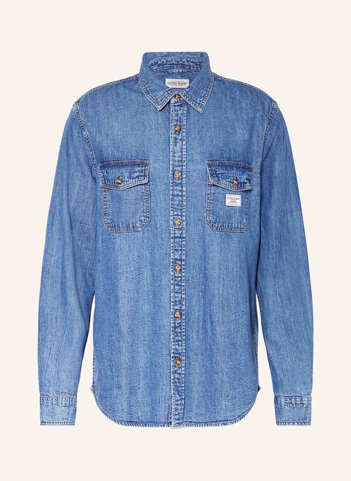 Guess Jeans Jeans-Overjacket blau von GUESS JEANS