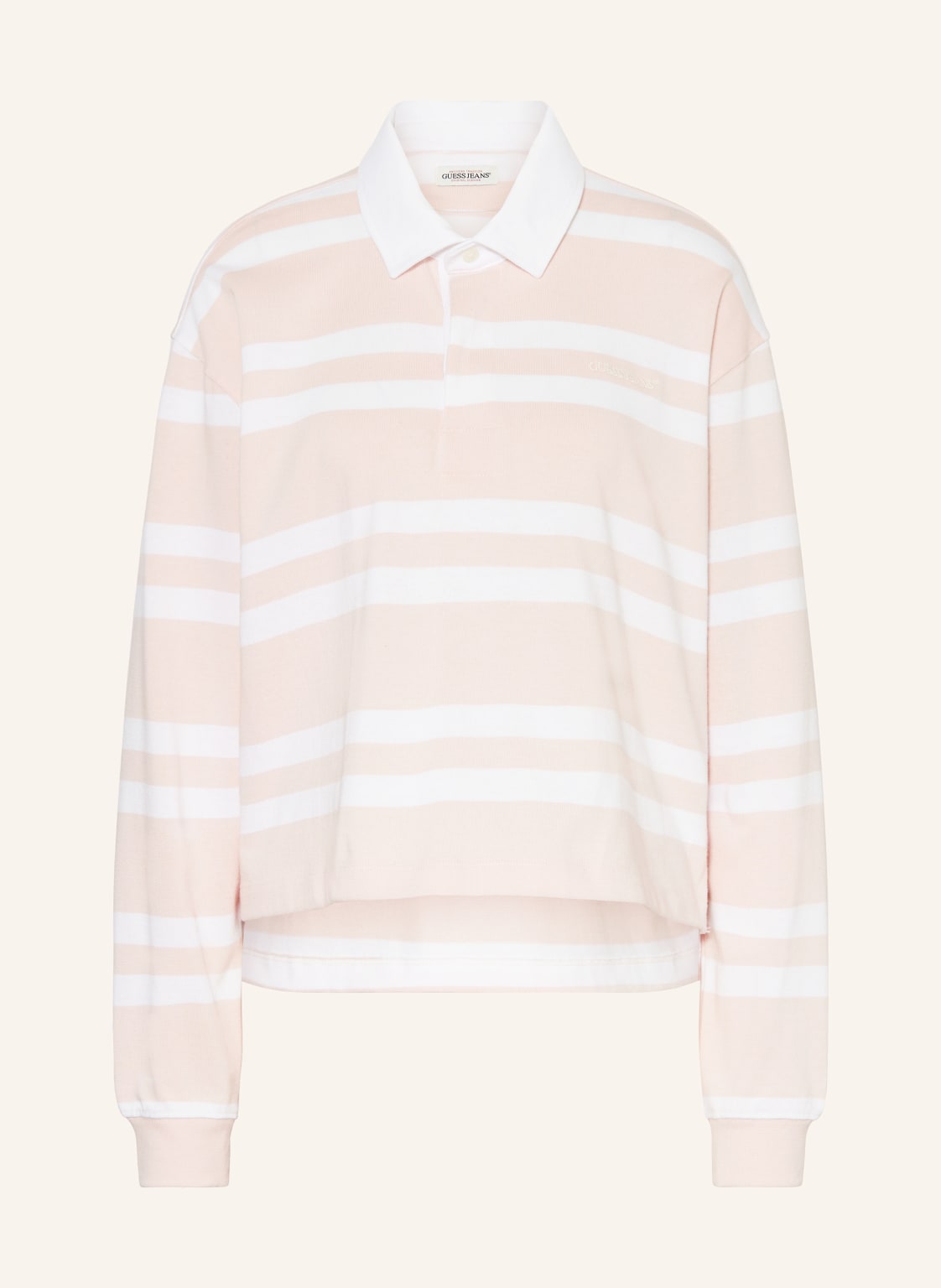 Guess Jeans Rugbyshirt rosa Guess Jeans Rugbyshirt rosa von GUESS JEANS