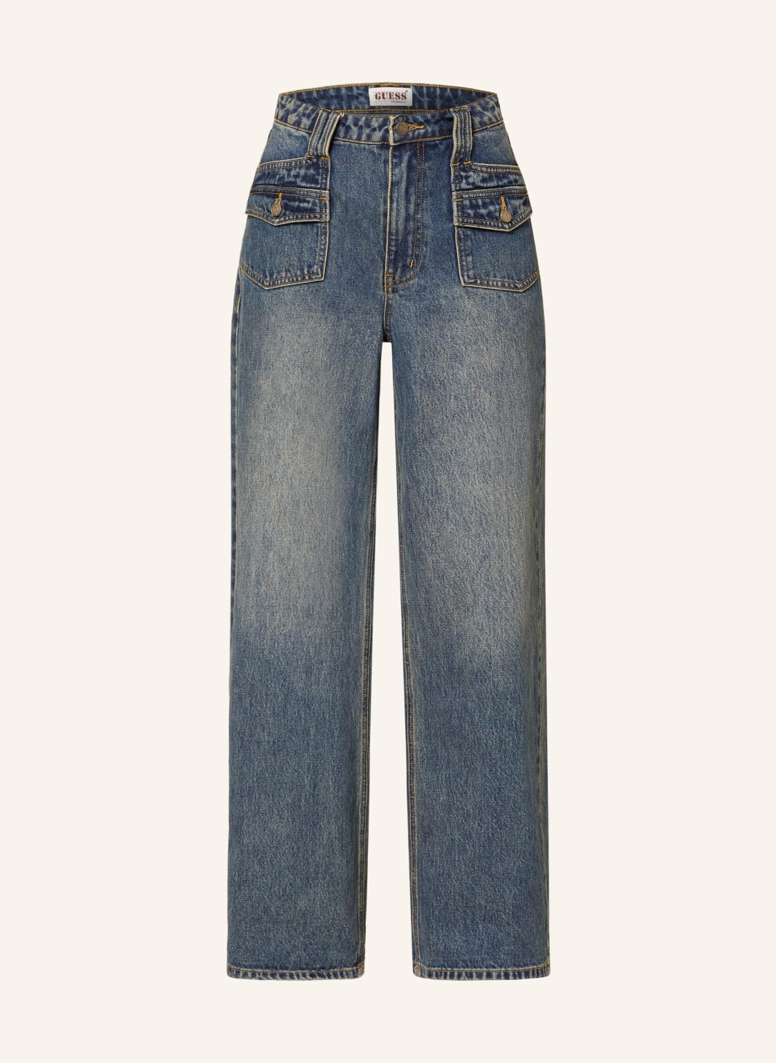 Guess Jeans Straight Jeans blau Guess Jeans Straight Jeans blau von GUESS JEANS