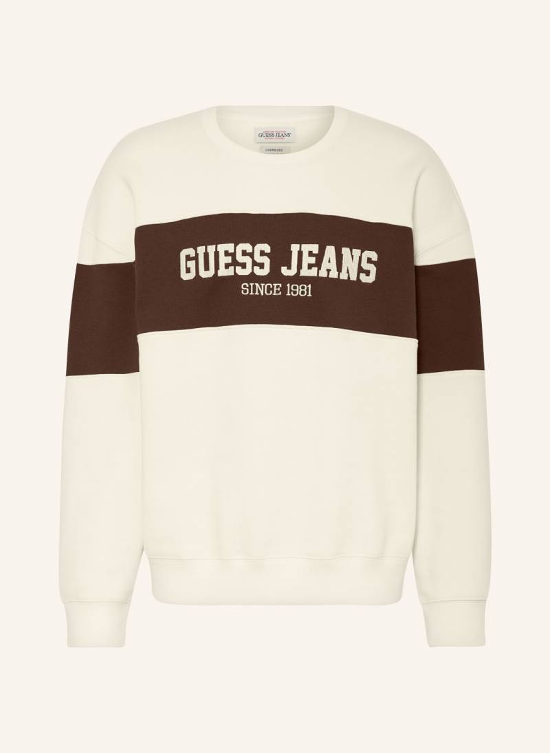 Guess Jeans Sweatshirt beige von GUESS JEANS