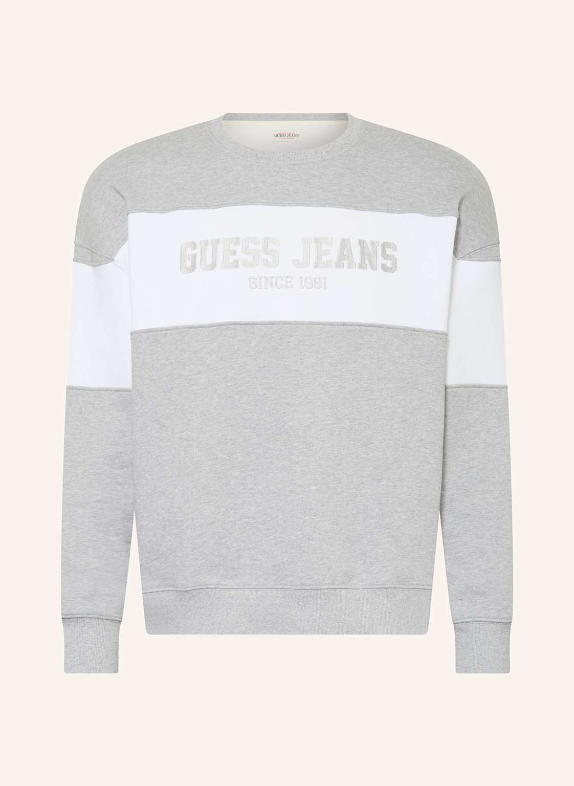 Guess Jeans Sweatshirt grau von GUESS JEANS